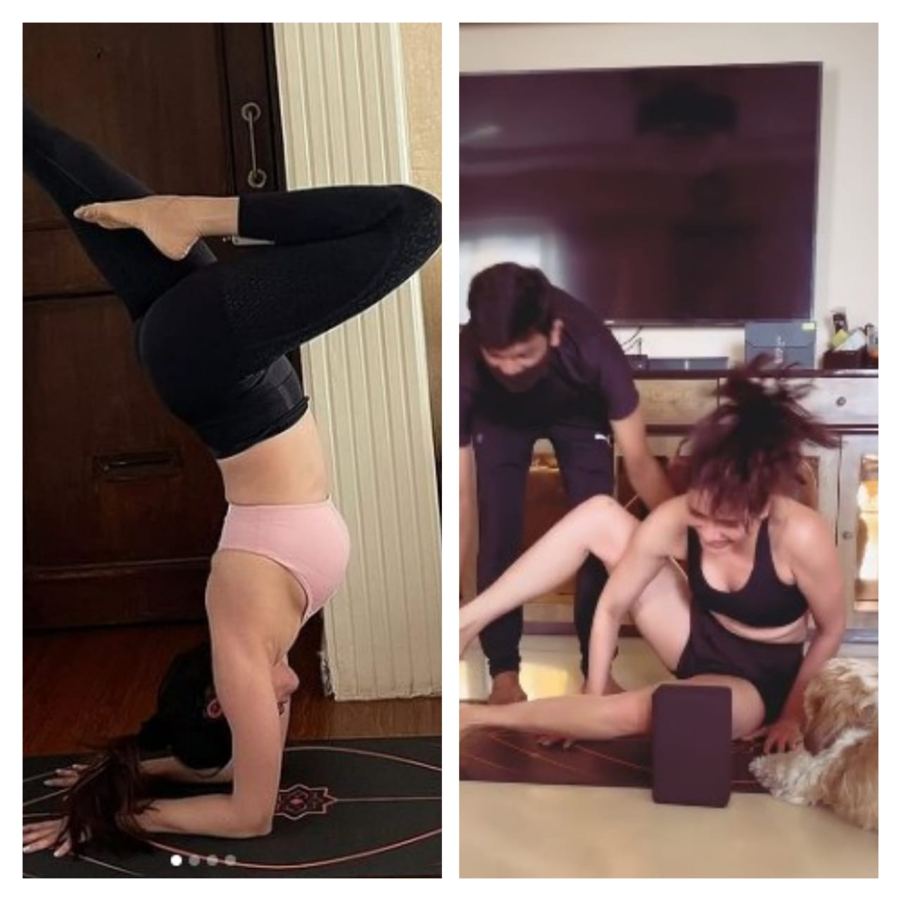 Karishma Tanna shares glimpses of her yoga life with fans every day