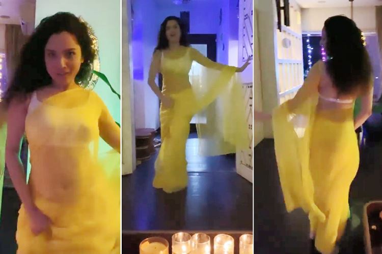 Ankita Lokhande dance