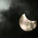 The first lunar eclipse