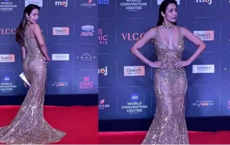 Malaika Arora in a sizzling avatar at the red carpet of Miss India Grand Finale 2022