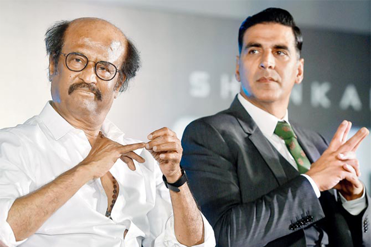 These days the discussions about Rajinikanth and Akshay Kumar's riches are all around.